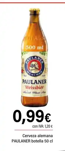 Cash Ifa PAULANER Cerveza alemana oferta