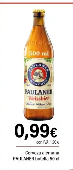 Cash Ifa PAULANER Cerveza alemana oferta