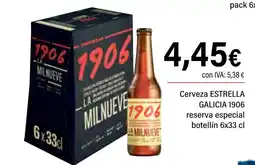 Cash Ifa ESTRELLA GALICIA 1906 Cerveza especial oferta