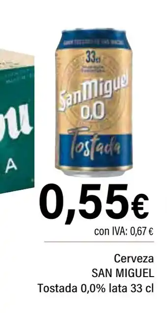 Cash Ifa SAN MIGUEL Cerveza oferta