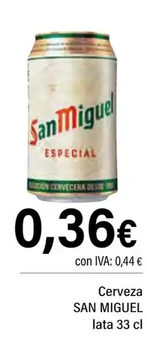 Cash Ifa SAN MIGUEL Cerveza oferta