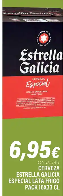 Cash Ifa ESTRELLA GALICIA Cerveza especial lata frigo oferta