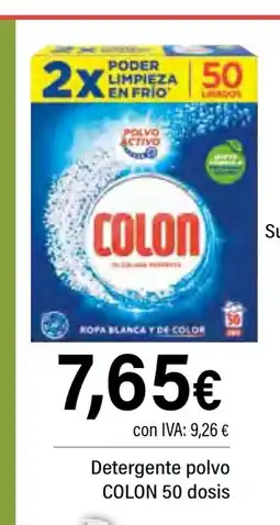 Cash Ifa COLON Detergente polvo oferta