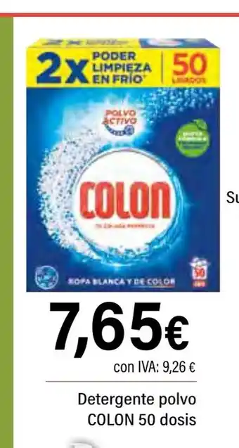 Cash Ifa COLON Detergente polvo oferta