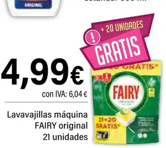 Cash Ifa FAIRY Lavavajillas máquina oferta