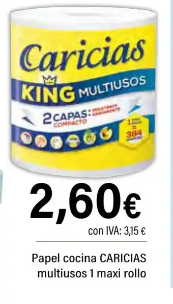 Cash Ifa CARICIAS Papel cocina oferta