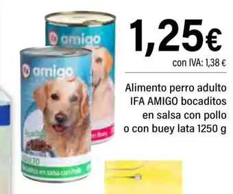 Cash Ifa IFA AMIGO Alimento perro adulto oferta