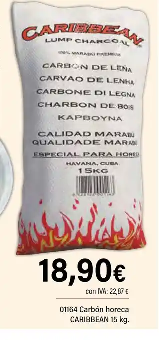 Cash Ifa CARIBBEAN Carbón horeca oferta