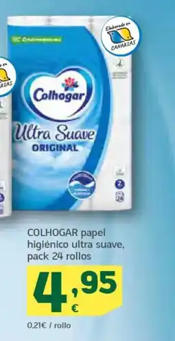 HiperDino COLHOGAR papel higiénico ultra suave oferta
