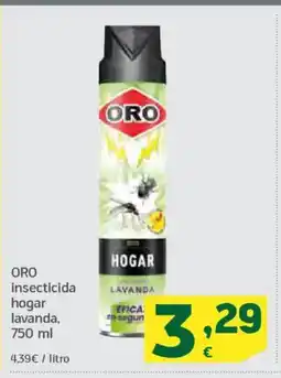 HiperDino ORO insecticida hogar lavanda oferta