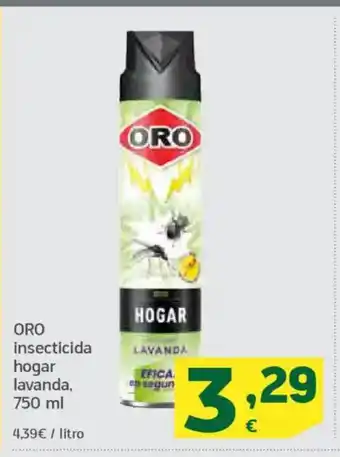 HiperDino ORO insecticida hogar lavanda oferta