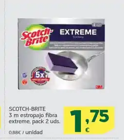 HiperDino SCOTCH-BRITE 3 m estropajo fibra extreme oferta