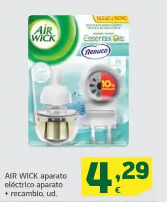 HiperDino AIR WICK aparato eléctrico aparato + recambio oferta