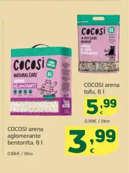 HiperDino COCOSI arena aglomerante oferta