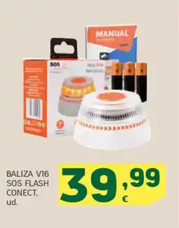 HiperDino Baliza v16 sos flash conect oferta