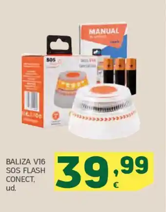 HiperDino Baliza v16 sos flash conect oferta