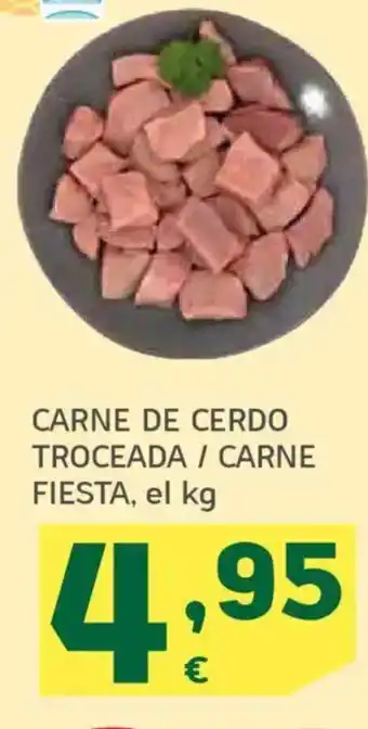 HiperDino Carne de cerdo troceada / carne oferta