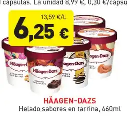 Hiperber HÄAGEN-DAZS Helado sabores en tarrina oferta
