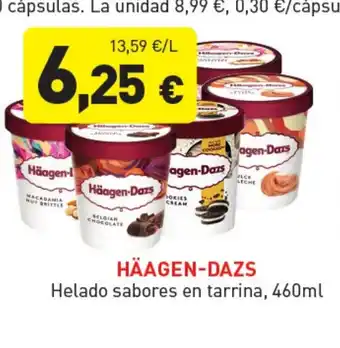 Hiperber HÄAGEN-DAZS Helado sabores en tarrina oferta