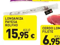 Hiperber Longaniza payesa rolfho oferta