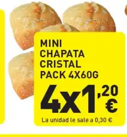 Hiperber Mini chapata cristal oferta