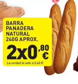 Hiperber Barra panadera natural oferta
