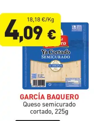 Hiperber GARCÍA BAQUERO Queso semicurado cortado oferta