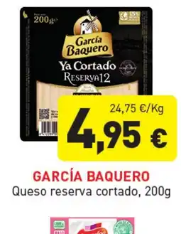Hiperber GARCÍA BAQUERO Queso reserva cortado oferta