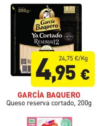 Hiperber GARCÍA BAQUERO Queso reserva cortado oferta