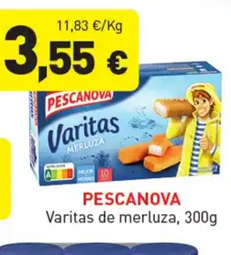 Hiperber PESCANOVA Varitas de merluza oferta