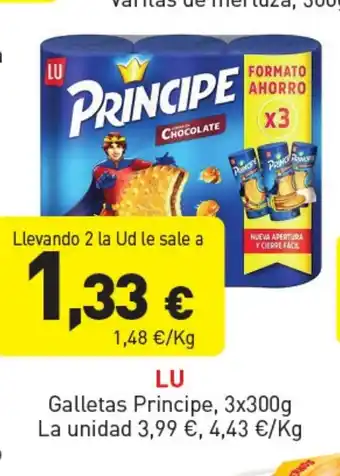 Hiperber LU Galletas Principe oferta