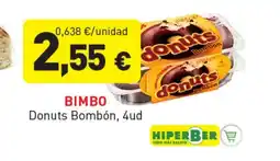 Hiperber BIMBO Donuts Bombón oferta