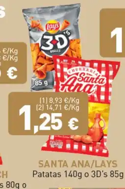 Hiperber SANTA ANA/LAYS Patatas oferta