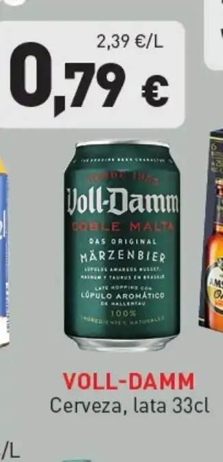 Hiperber VOLL-DAMM Cerveza oferta