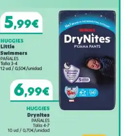 Hiperber HUGGIES Drynites oferta
