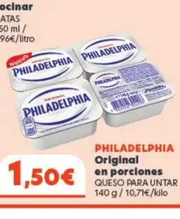 Hiperber PHILADELPHIA Original en porciones oferta