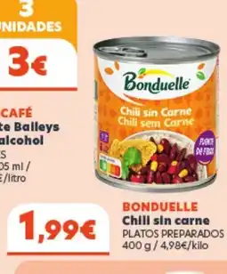 Hiperber BONDUELLE Chill sin carne oferta