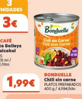 Hiperber BONDUELLE Chill sin carne oferta