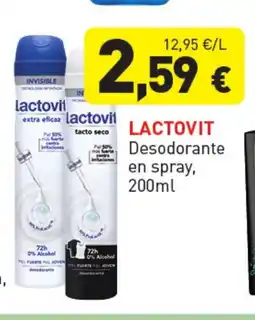 Hiperber LACTOVIT Desodorante en spray oferta