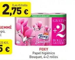 Hiperber FOXY Papel higiénico Bouquet oferta