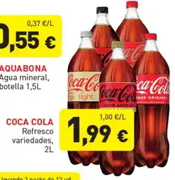 Hiperber COCA COLA Refresco variedades oferta