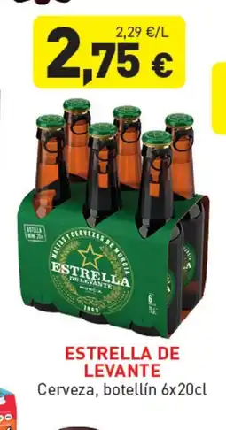 Hiperber ESTRELLA DE LEVANTE Cerveza oferta