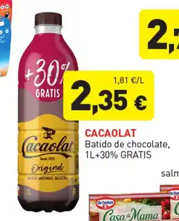 Hiperber CACAOLAT Batido de chocolate oferta