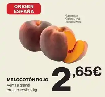Supercor Origen - melocoton rojo oferta