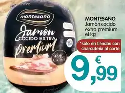 CashDiplo Montesano - jamón cocido extra premium oferta