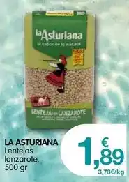 CashDiplo La asturiana - lentejas lanzarote oferta