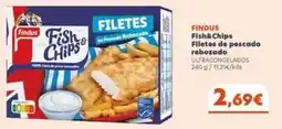 Supermercados Plaza Findus - fish&chips filetes de pescado reboxado oferta