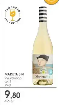 Supermercados Plaza Marieta - vino blanco semi oferta
