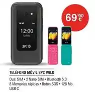 Milar Spc - teléfono móvil spc wild oferta