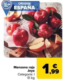 Carrefour Manzana roja joya oferta
